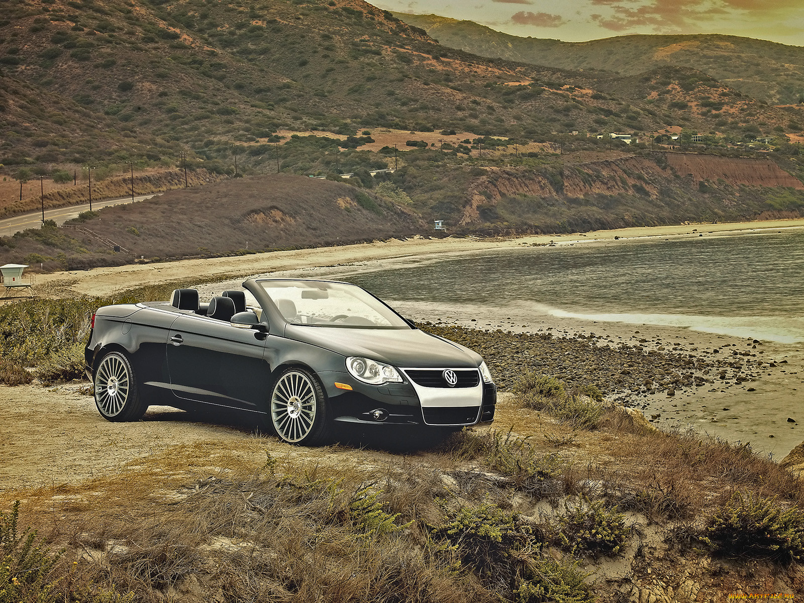 2006, volkswagen, eos, highway, study, 